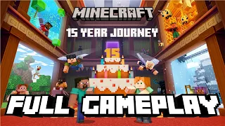 Minecraft 15 Year Journey Map | Full Gameplay Walktrough (PC, Xbox, PS4, Nintendo, Mobile)