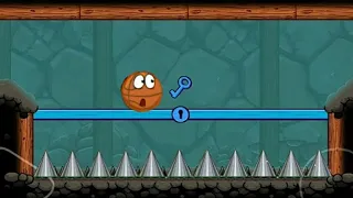 Red Ball 4 Level 68 to 70 with Basketball