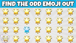 HOW GOOD ARE YOUR EYES? #12 | Find the Odd Emoji Out | Test your vision