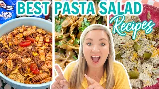 3 OF THE BEST PASTA SALAD RECIPES | THESE WILL BE ON REPEAT ALL SUMMER LONG | COOK WITH US