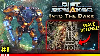 INTO THE DARK! - Let's Play The Riftbreaker - Ep.1 - Base Building Survival
