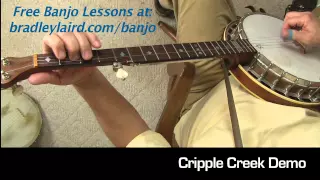 Cripple Creek Bluegrass Banjo Demo