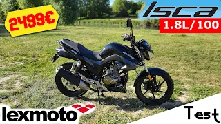 "Test" Difficile de trouver moins cher en neuf 😎 "LEXMOTO Isca 125 de 2022"