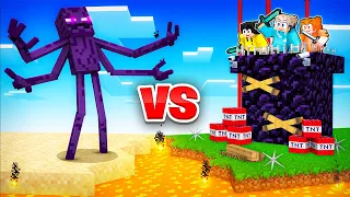 MUTANT ENDERMAN vs SICHERSTERS HAUS in Minecraft!