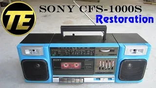 Sony CFS-1000S Restoration