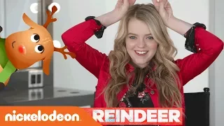 How to Make Holiday Impersonations w/ JoJo Siwa, Jade Pettyjohn, Breanna Yde & More! ⛄️❄️ | Nick