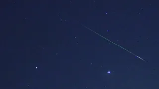 Live View of two Shooting Stars