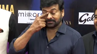 Megastar Chiranjeevi At SIIMA 2021 Awards | Ram Charan | Chiranjeevi Latest Video | Filmylooks