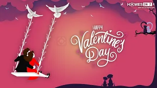 Valentines Day 2022 | Happy Valentines Day | Homes247.in | Valentines Day Animated Video