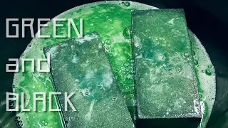 ASMR Sponge Squeeze 327.Green and Black