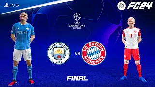 FIFA 24 - Manchester City vs Bayern Munich | UEFA Champions League Final | PS5™ [4K60]