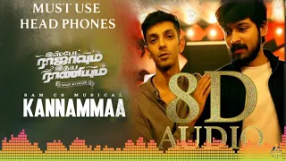 Ispade Rajavum Idhaya Raniyum || Kannamma Song || 8D Audio || Must use Headphones 🎧