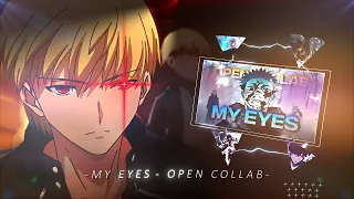 OPEN COLLAB ENTRY @Jemartob.  - MY EYES [EDITAMV] #martooc1