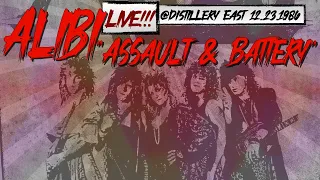 Alibi - Live "Assault & Battery" 1986