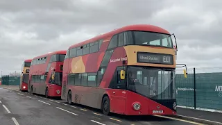 FRV. Go Ahead Route EL1 Barking Riverside to Ilford Hill. Borismaster LT938 (LTZ 2138)