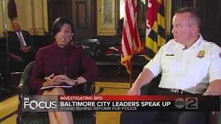 Baltimore City leaders speak up following DOJ report findings