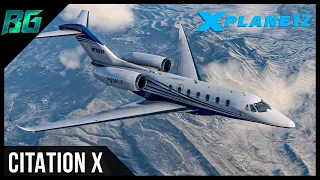 X-Plane 12 Cessna Citation X is actually GOOD!