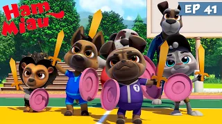 Ham Miau 🐶 Turnirul Cavaleresc 🐱 Desene animate cu cavaleri | HeyKids