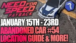 Need For Speed Payback Abandoned Car #54 - Location Guide + Gameplay - NFSMW BMW M3 GTR!