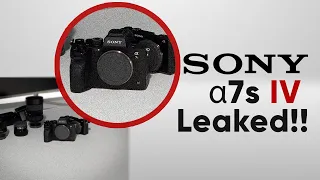 Sony A7S iv - Sooner Than You Think! Image Leaked!