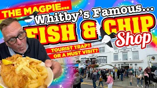 I ATE at WHITBY'S most FAMOUS FISH and CHIP SHOP The MAGPIE - Tourist TRAP or a MUST VISIT?