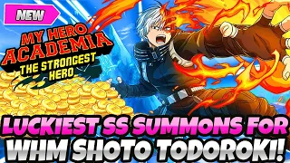*LETS GO!!!!!* MY LUCKIEST SUMMONS EVER FOR SS WHM TODOROKI (My Hero Academia: The Strongest Hero)