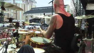 Pearl Artist Ryan Van Poederooyen/Devin Townsend Project Drum Cam Tuska 2011 - Colour Your World