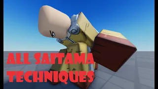 Saitama's Techniques (Roblox Animation)