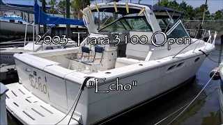 2003 Tiara 3100 Open-  SOLD!