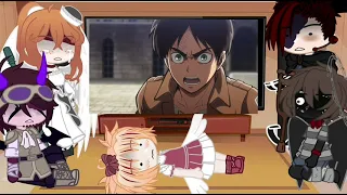 Afton family react to AOT in 9 minutes / GC / not full