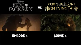 Percy Jackson and the Olympians Scene COMPARISON | S1E1 vs Movie