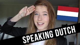 Speaking Dutch!