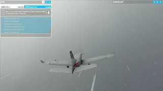 Microsoft Flight Simulator 2020 - Courchevel Airport Snow