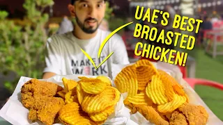 UAE'S BEST Broasted Chicken! | Laffah Restaurant, Sharjah | Street Food | Watch | Sharjah to Dubai.