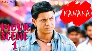 Movie Scene 1 - Kanaka - Hindi Dubbed Movie | Duniya Vijay  | Hariprriya