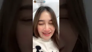 Amelia Gustina lagi nangis khalis datang langsung hibur Amelia.sangat romantis(sel 12 mar)