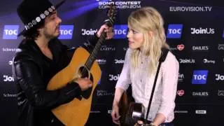 Video Snack: The Common Linnets unplugged performance of  'Calm After The Storm'  (The Netherlands)