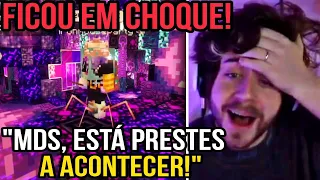 MOUSE "ENGRAVlDOU" E O CELLBIT FICOU EM CHOQUE KKKK | MINECRAFT QSMP