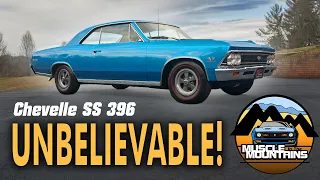 Unbelievable 66 Chevelle SS 396 One Owner Driver