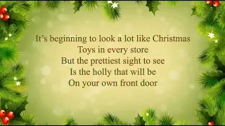 Michael Buble - It's Beginning to Look a Lot Like Christmas (lyrics)