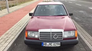 Mercedes w124 200d als Daily Driver mit Testfahrt