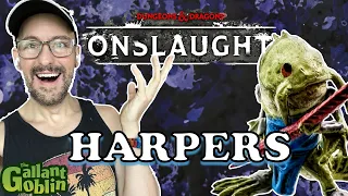 D&D Onslaught Harpers 1 Expansion Review - Board Game By WizKids