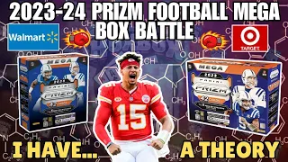 SOMETHING'S WRONG HERE...🤨🤔 2023-24 Panini Prizm Football Mega Box Battle - WalMart vs Target