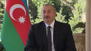 Azerbaijani President Ilham Aliyev: ‘We never deliberately attacked civilians’