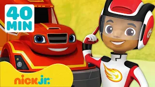 Blaze and the Monster Machines | Blaze e AJ Usam Ciência e Matemática! | Nick Jr. em Português