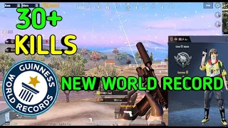 30 SOLO KILLS NEW WORLD RECORD | SOLO VS SQUAD | PUBG MOBILE