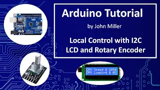 Arduino with I2C LCD and Rotary Encoder
