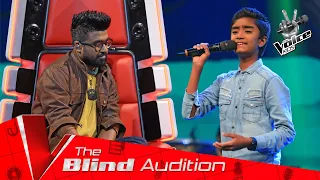 Dineth Vidarshana | Bakmee Gaha Langa (බක් මී ගහ ළඟ) | Blind Auditions