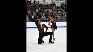 Emily Chan & Spencer Howe - Cranberry Cup 2021 Senior Pairs Short Program