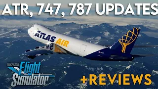 NEW C160 + ATR News | MASSIVE 747 & 787 Updates! | MSFS News/Reviews